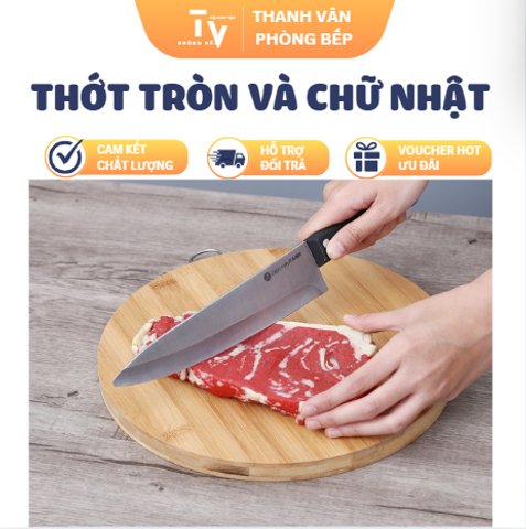 THỚT TRE TRÒN VÀ CHỮ NHẬT (NEW) (TV1542)