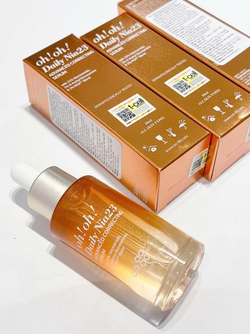 Serum Niacinamide OhOh 23 Daily Nia 23 Correcting Dưỡng Sáng Mờ Thâm 30ml