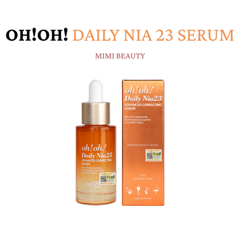 Serum Niacinamide OhOh 23 Daily Nia 23 Correcting Dưỡng Sáng Mờ Thâm 30ml