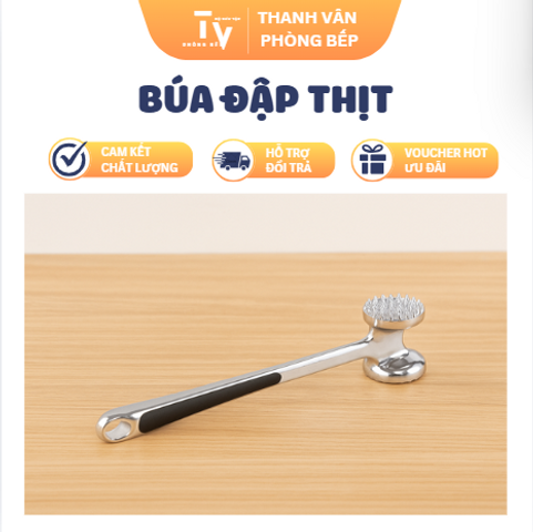 BÚA ĐẬP THỊT INOX CAO CẤP (TV1546)