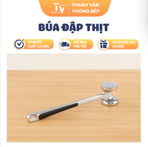 BÚA ĐẬP THỊT INOX CAO CẤP (TV1546)