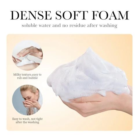 Sữa Rửa Mặt Collagen Anti-Aging Facial Cleanser Làm Trắng Da Dưỡng Ẩm Loại Bỏ Bụi Bẩn 100g