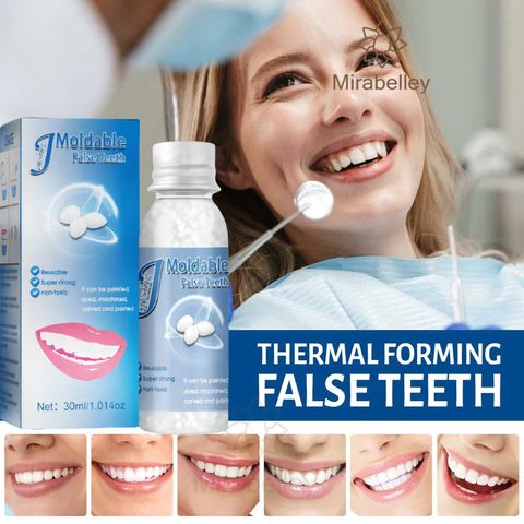 Keo dán răng Nhựa Nha Khoa Tạm Thời Bộ Dụng Cụ Sửa Chữa Răng Và Khoảng Cách Răng Giả Tiện Dụng