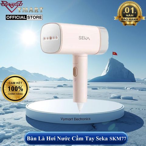 Bàn Là Hơi Nước Cầm Tay SEKA SKM77 Model 2026 - 170ml - Hàng Chính Hãng