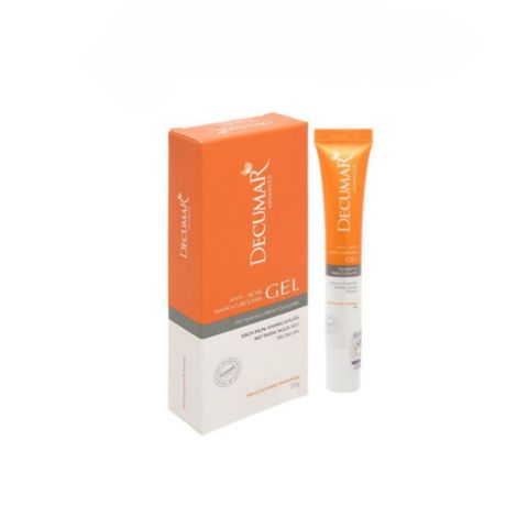 Gel ngừa mụn, mờ thâm sẹo Nano Curcumin Decumar - Tuýp 20g