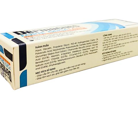 Gel ngừa mụn, mờ thâm sẹo Nano Curcumin Decumar - Tuýp 20g