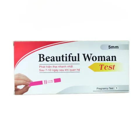 [Che Tên SP] Que thử thai Beautiful Woman Test Thử Thai Nhanh Chóng Chính Xác 99.9% - Hộp 1 cái