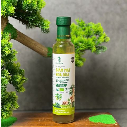 Giấm mật hoa dừa organic Sokfarm 265ml 656635