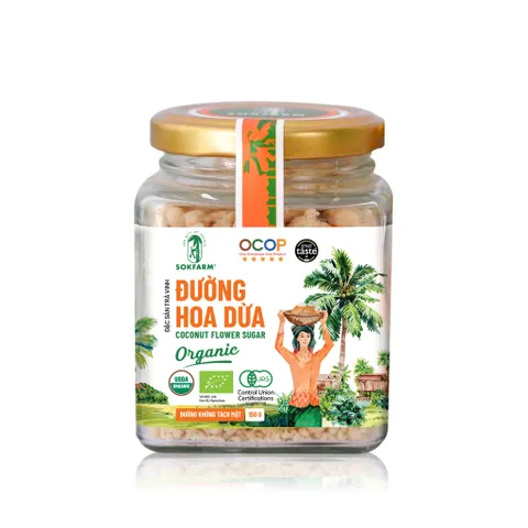 Đường hoa dừa hữu cơ Organic Sokfarm 150g 656643