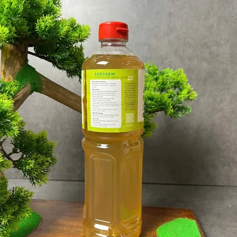 Giấm mật hoa dừa organic Sokfarm 1 lít 656649