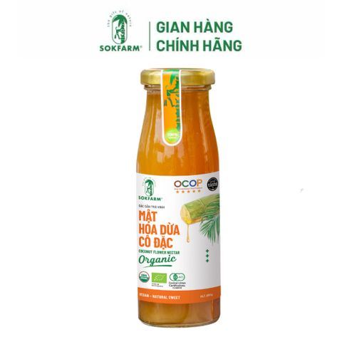 Mật hoa dừa cô đặc Organic Sokfarm 250g 656655