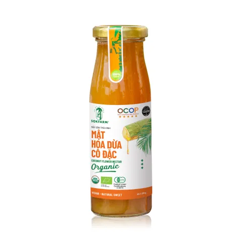 Mật hoa dừa cô đặc Organic Sokfarm 250g 656655