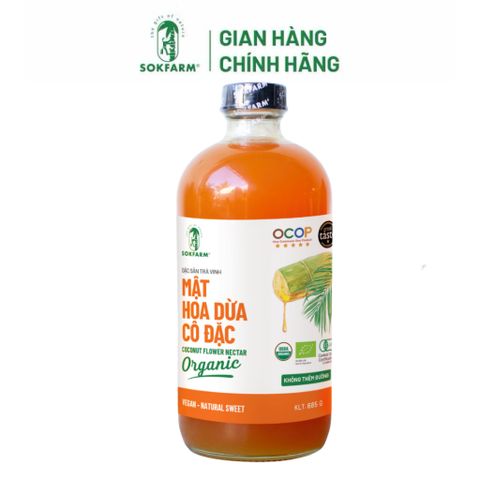 Mật hoa dừa cô đặc Organic Sokfarm 685g 656654
