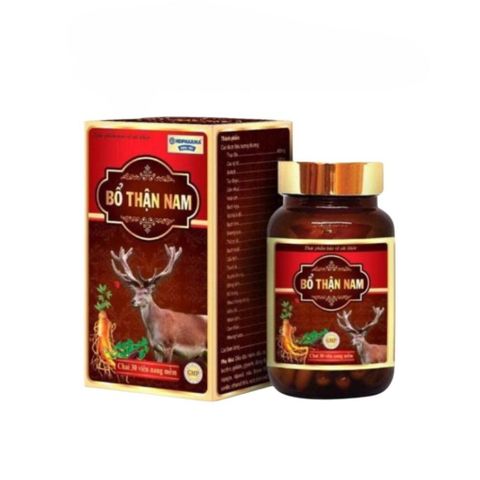 Tăng cường sức khoẻ Bổ Thận Nam tăng cường chức năng thận, tăng cường sức khoẻ nam - Lọ 30 viên