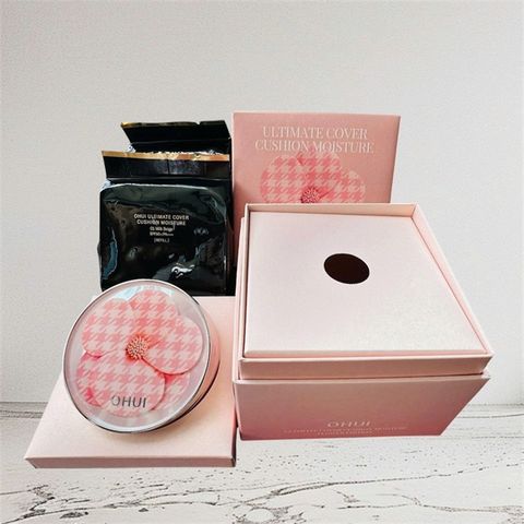 Set Phấn Nước OHUI Ultimate Cover Cushion Flower Edition Kèm 2 Lõi Che Phủ Tốt