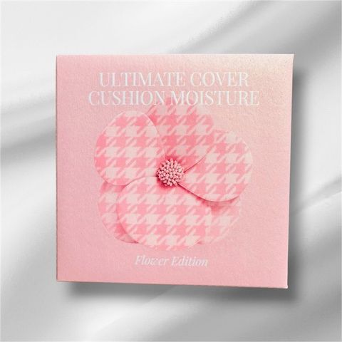 Set phấn nước OHUI Ultimate Cover Cushion Moisture Flower Edition 2026 (kèm 2 lõi) – che phủ tốt, dưỡng ẩm da