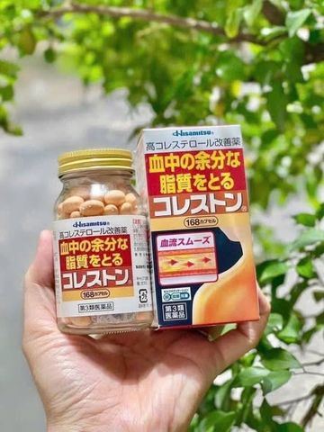 Viên uống giảm mỡ máu Hisamitsu 168 viên  – hỗ trợ kiểm soát mỡ máu