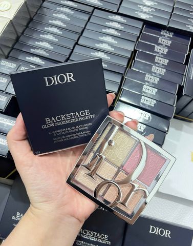 (Mẫu mới) Phấn Bắt Sáng Dior Autumn Backstage Glow Maximizer Palette 4 Ô