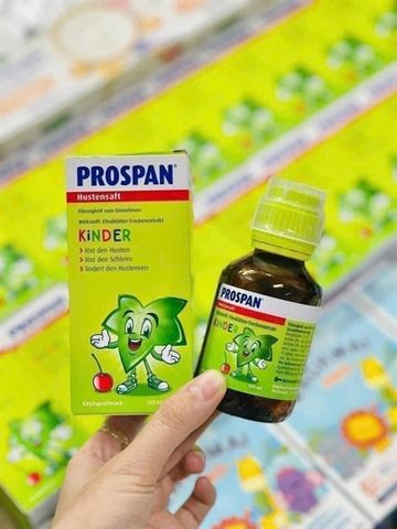 Siro ho cho trẻ Prospan Kinder 100ml date 12/2027 – hỗ trợ giảm ho, dịu cổ họng