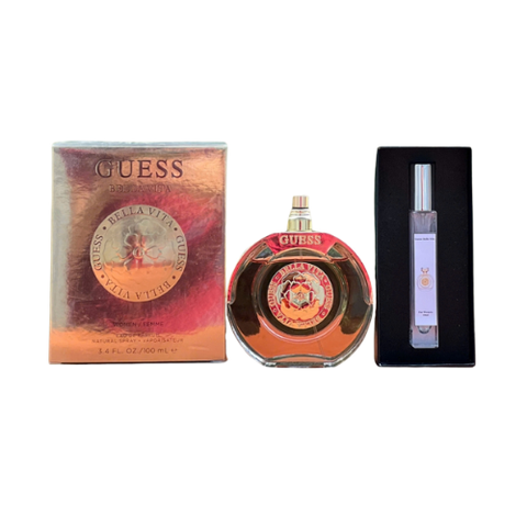 Nước Hoa Guess Bella Vita 10ml - Nữ, EDP, Hương Chanh Ý và Hoa Nhài, Quyến Rũ và Ngọt Ngào, Sản Phẩm Chính Hãng