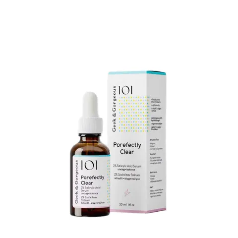 (Châu Âu) Tinh Chất 2% BHA Làm Sạch Lỗ Chân Lông, Cải Thiện Mụn, Giảm Dầu Geek & Gorgeous Porefectly Clear