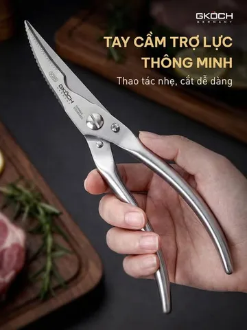 Kéo cắt gà đa năng GKÖCH MC-093