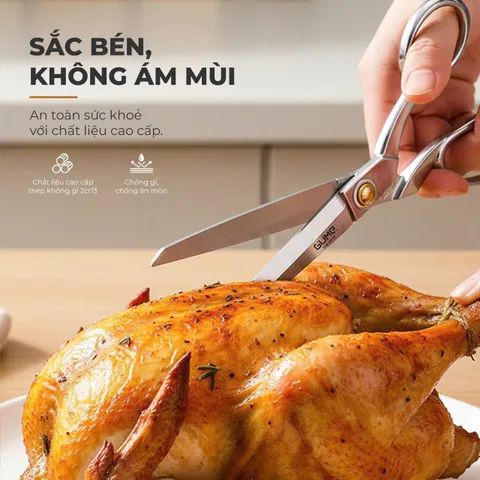 KÉO CẮT GÀ ĐA NĂNG GUME GMK26