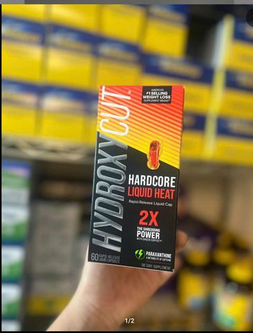 Viên Uống Giảm Cân Hydroxycut Hardcore - Đốt Mỡ, Tăng Năng Lượng, 60 Viên Hỗ Trợ Giảm Cân Hiệu Quả, Tăng Cường Thể Lực 657140