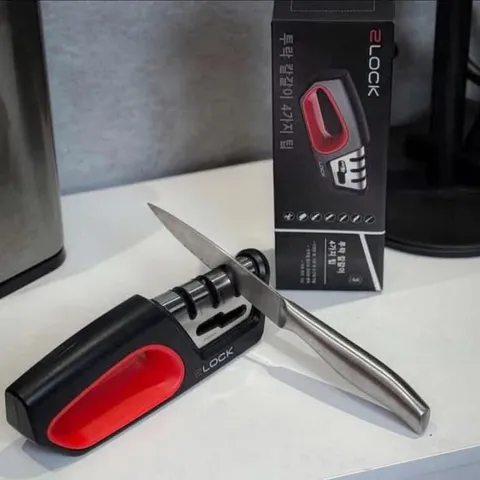 Dụng cụ mài dao/kéo 2 in 1 siêu xịn đẹp 2Lock Korea