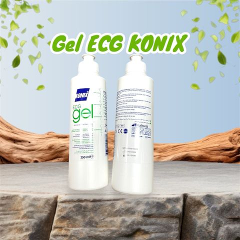 Combo 10 Chai Gel Điện Tim Konix 250ml - Nhập Khẩu Thổ Nhĩ Kỳ - Dẫn Truyền Tốt, Không Kích Ứng (Hàng Chính Hãng)