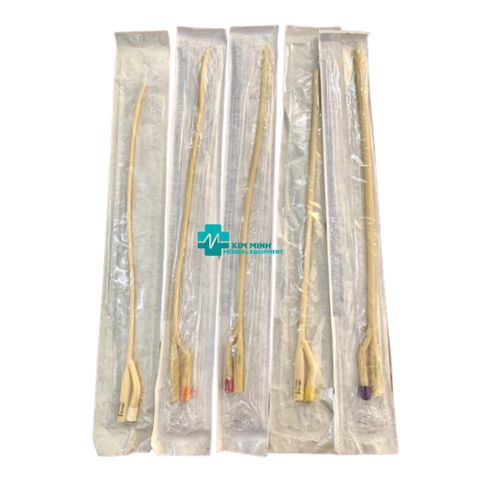 Hộp 10 sợi Dây Ống Thông Tiểu Foley 2 Nhánh fr8 Greetmed