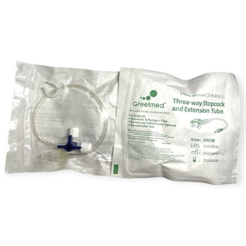 Combo 10 khóa 3 chia Greetmed có dây nối dài 25 cm