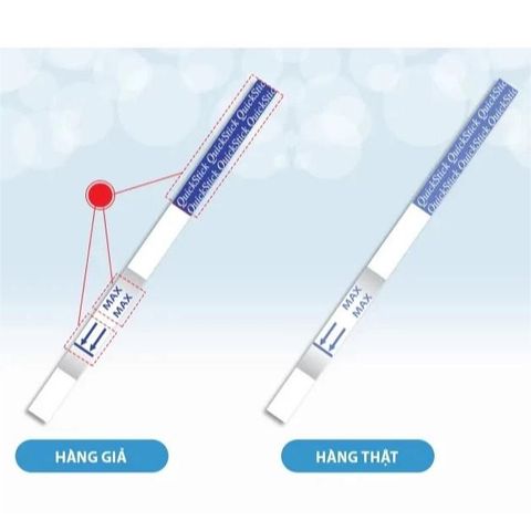 [CHÍNH HÃNG] Combo 2 test QUICKSTICK Que Thử Thai Quickstick nhập khẩu [CHE TÊN]