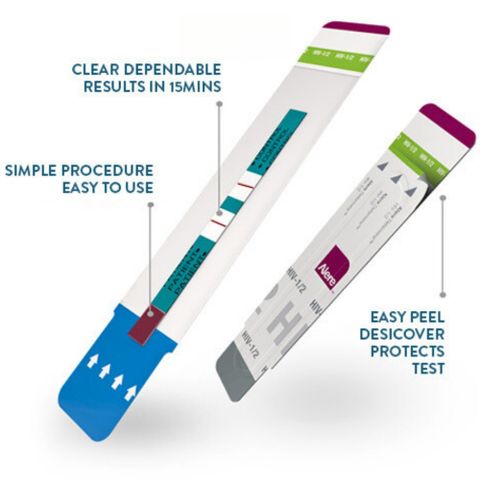 Test nhanh HIV Alere Determine Combo phát hiện sớm HIV nguyên gói 100 test