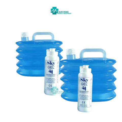 [Hỏa Tốc HCM] Thùng 2 Can Gel Siêu Âm, Triệt Lông Sky (5kg/Can) - Nhập Khẩu Malaysia - Tặng 2 Chai Chiết