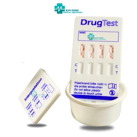 (Hỏa tốc HCM-HSD 2027) Que test thử ma túy 4 chân Fastep USA (cam kết hàng chính hãng)