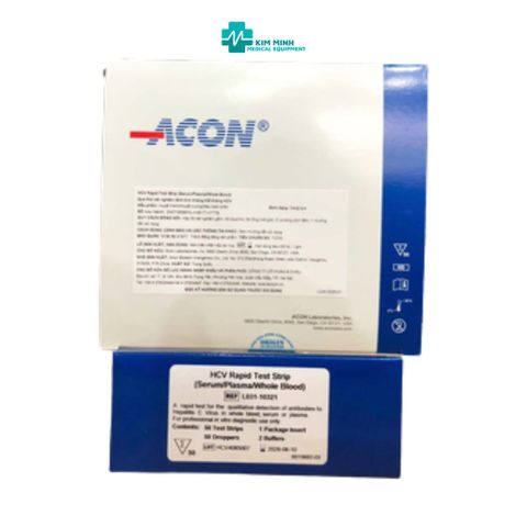 Combo 5-10 Que Thử Viêm Gan B HBsAg Acon – Bộ Xét Nghiệm Nhanh Tại Nhà Chính Xác 99%