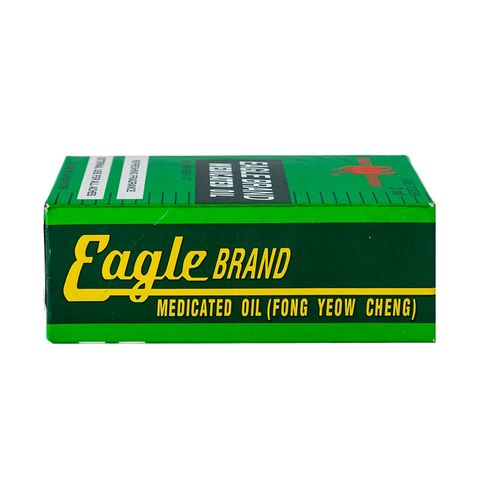 (Chính hãng) Combo 12 chai dầu gió con ó Eagle brand 3ml (12 chai x 3ml)