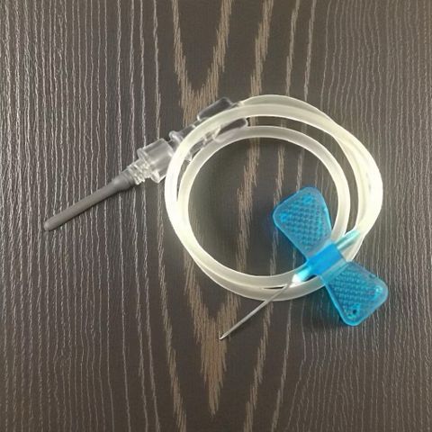 Kim lấy máu chân không có khóa an toàn PT dùng trong PRP 22G, 23G- Loại ép giấy