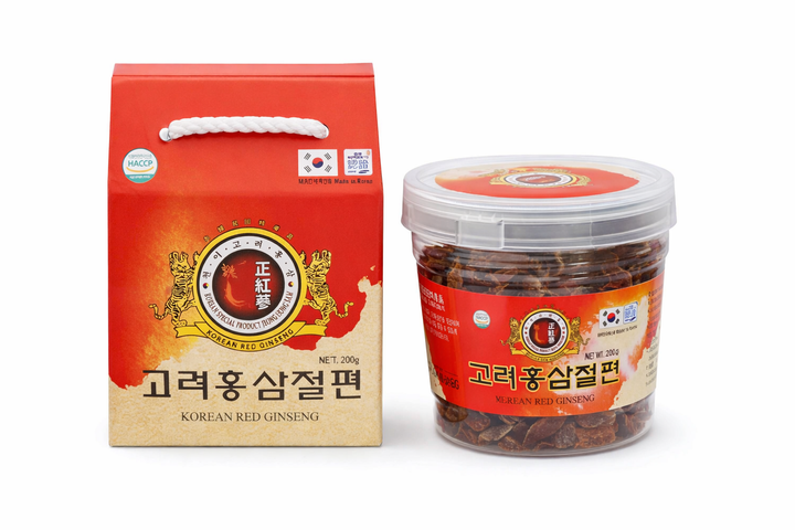 Hồng Sâm Lát Tẩm Mật Ong Hàn Quốc 200g - Bổ Dưỡng Sức Khỏe, Tăng Cường Miễn Dịch, Ngăn Ngừa Lão Hóa, Thảo Mộc Tự Nhiên