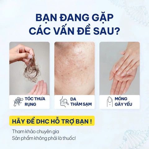 Combo DHC Biotin & Vitamin C 60 Viên 657300