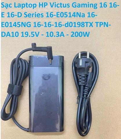 Sạc Laptop HP Victus Gaming 16 16-E 16-D Series 16-E0514Na 16-E0145NG 16-d0198TX TPN-DA10 19.5V - 10.3A - 200W 657315
