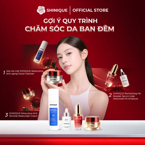 SHINIQUE Skin Whitening Anti-Aging Cream -  Kem Dưỡng Sáng Da, Cấp Ẩm với Niacinamide, Vitamin C, E, Ferulic Acid 50ml