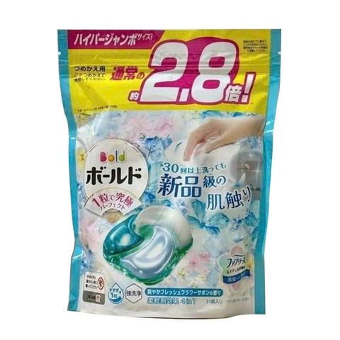 Viên giặt xả Gel Ball 4in1 Bold P&G Nhật Bản 657347