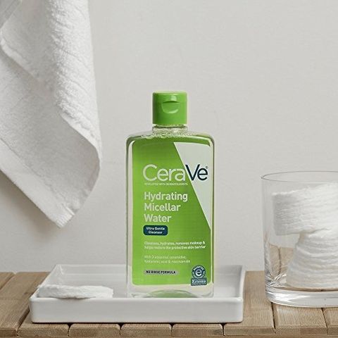 (295ml) Nước tẩy trang Cerave Micellar Cleansing Water siêu nhẹ và hydrat hóa chính hãng