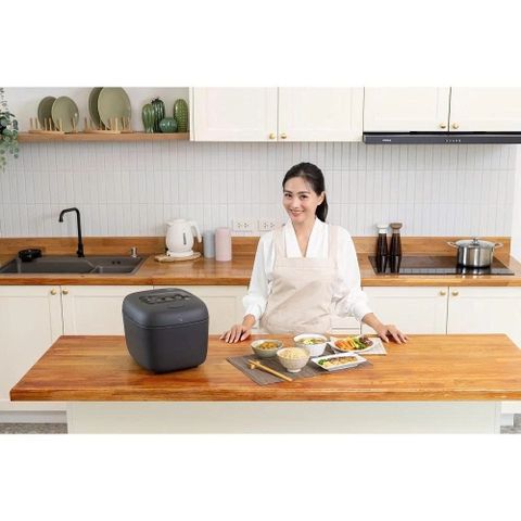Nồi Cơm Điện Tử Zojirushi NL-EAQ10-BA dung tích 1L, Bảo hành 3 năm chính hãng