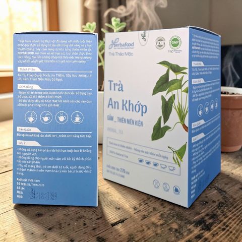 Trà An Khớp Herbafood - Giảm đau xương khớp, tê bì tay chân, Gout