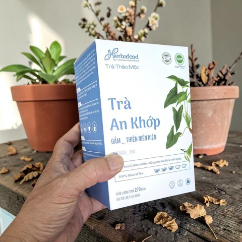 Trà An Khớp Herbafood - Giảm đau xương khớp, tê bì tay chân, Gout