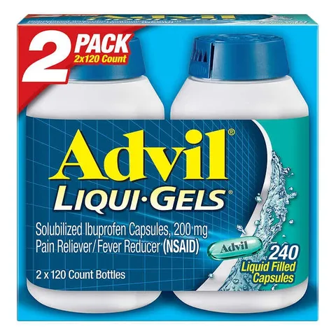 Cặp Viên Uống Hạ Sốt Advil Cao Cấp – 240 Viên