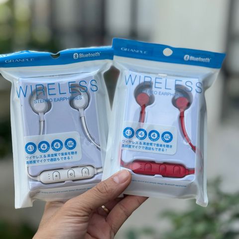 Tai nghe Thể thao Bluetooth không dây Granple Wireless Stereo Earphones - Nội địa Nhật